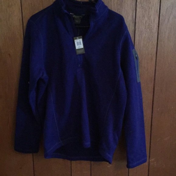 Eddie Bauer Other - - Blue half zip sweatshirt